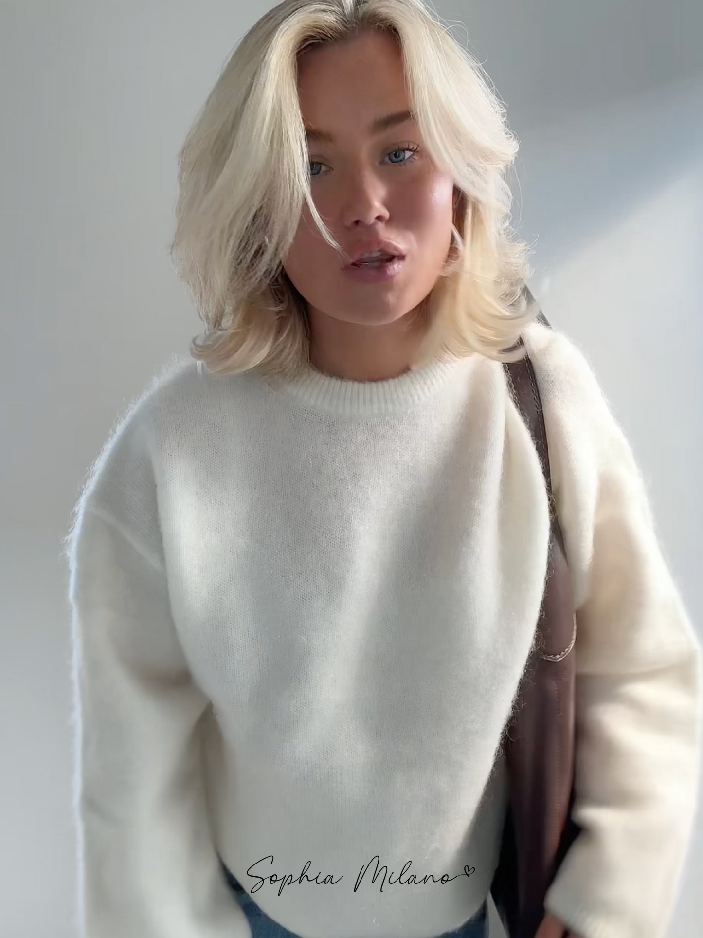 SOPHIA | Mohair Trui