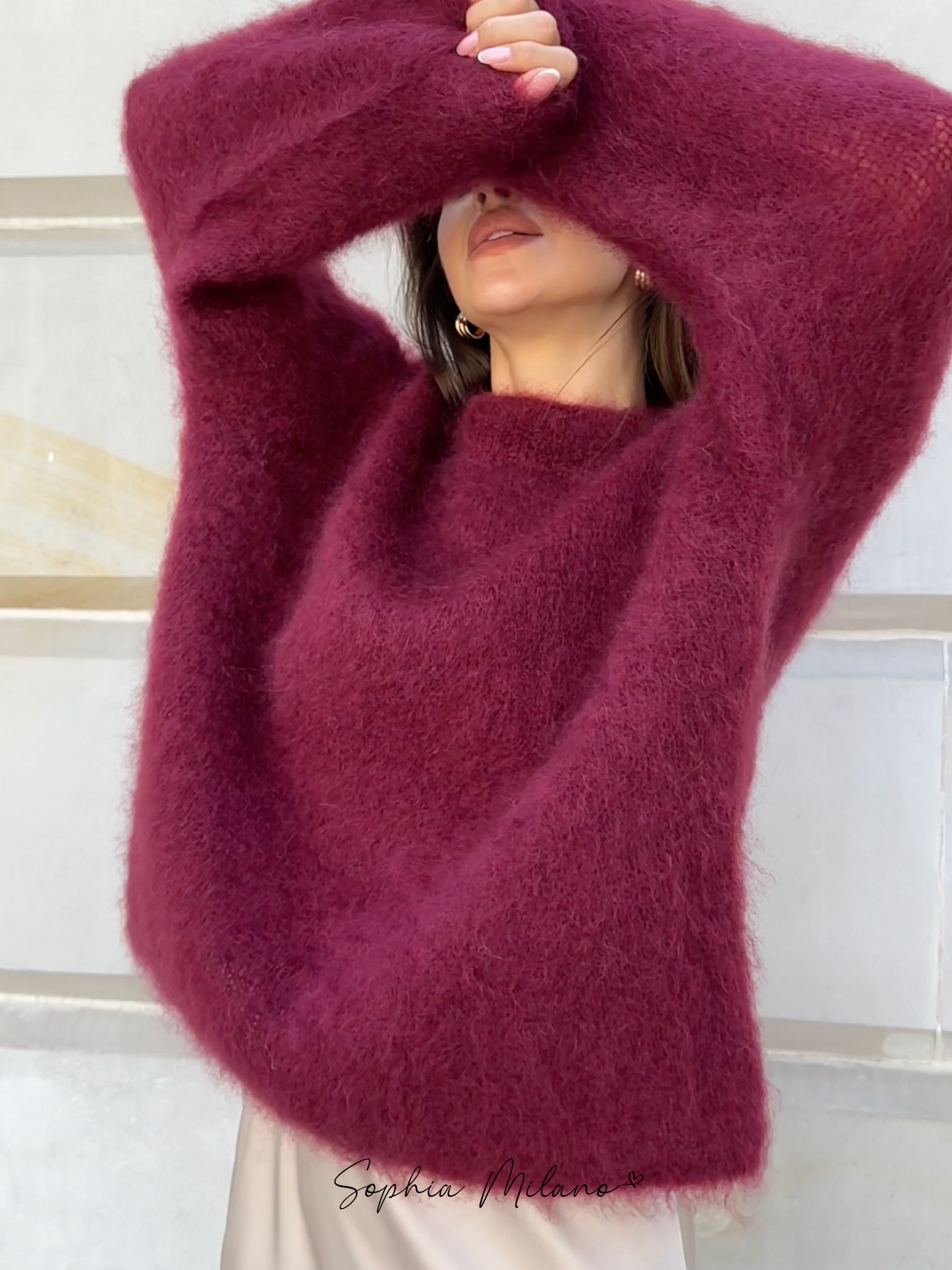 SOPHIA | Mohair Trui