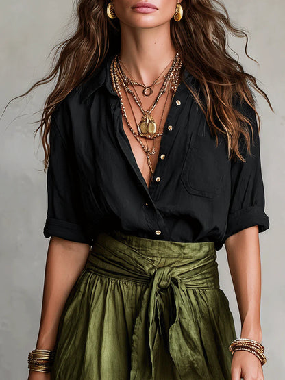 VERA | Elegante Midi Rok Set