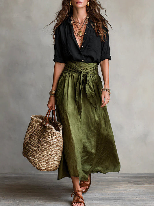 VERA | Elegante Midi Rok Set