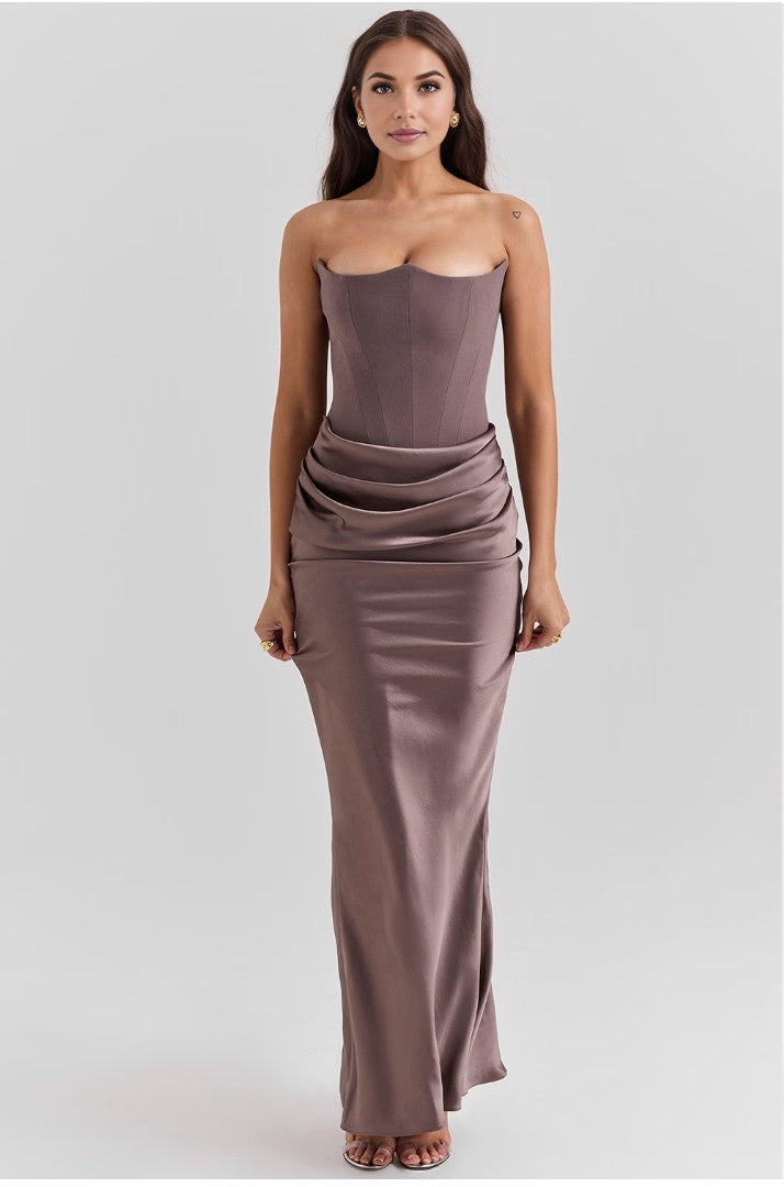 MILA | Curve Maxi Midi Jurk