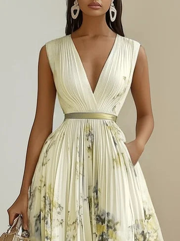 YVETE | Wrap Whisper Maxi Jurk