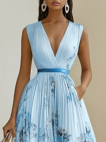 YVETE | Wrap Whisper Maxi Jurk