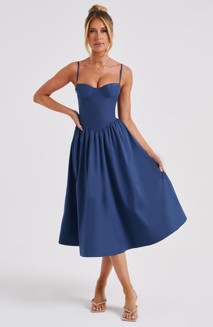 CLARA | Bustier Midi Jurk
