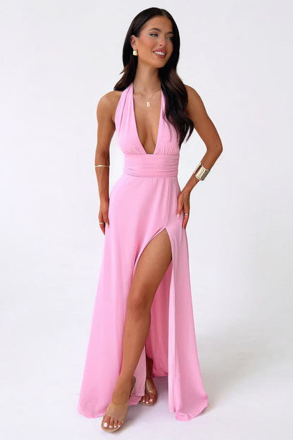 LILLI | Maxi Jurk met Hoge Split