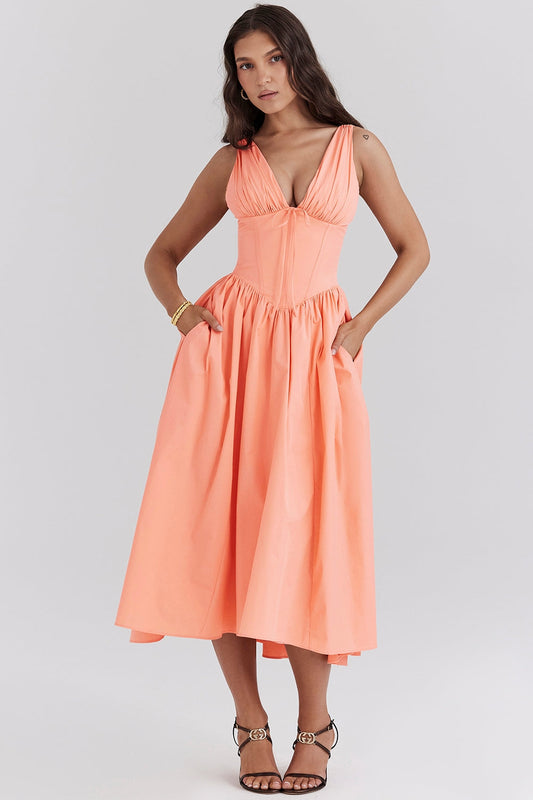 ESME | Korsett  Midi Jurk