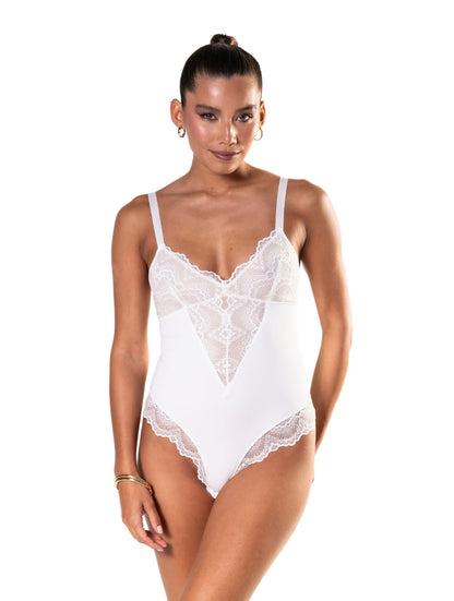 TRIANA - Halflos gesnoerde bodysuit