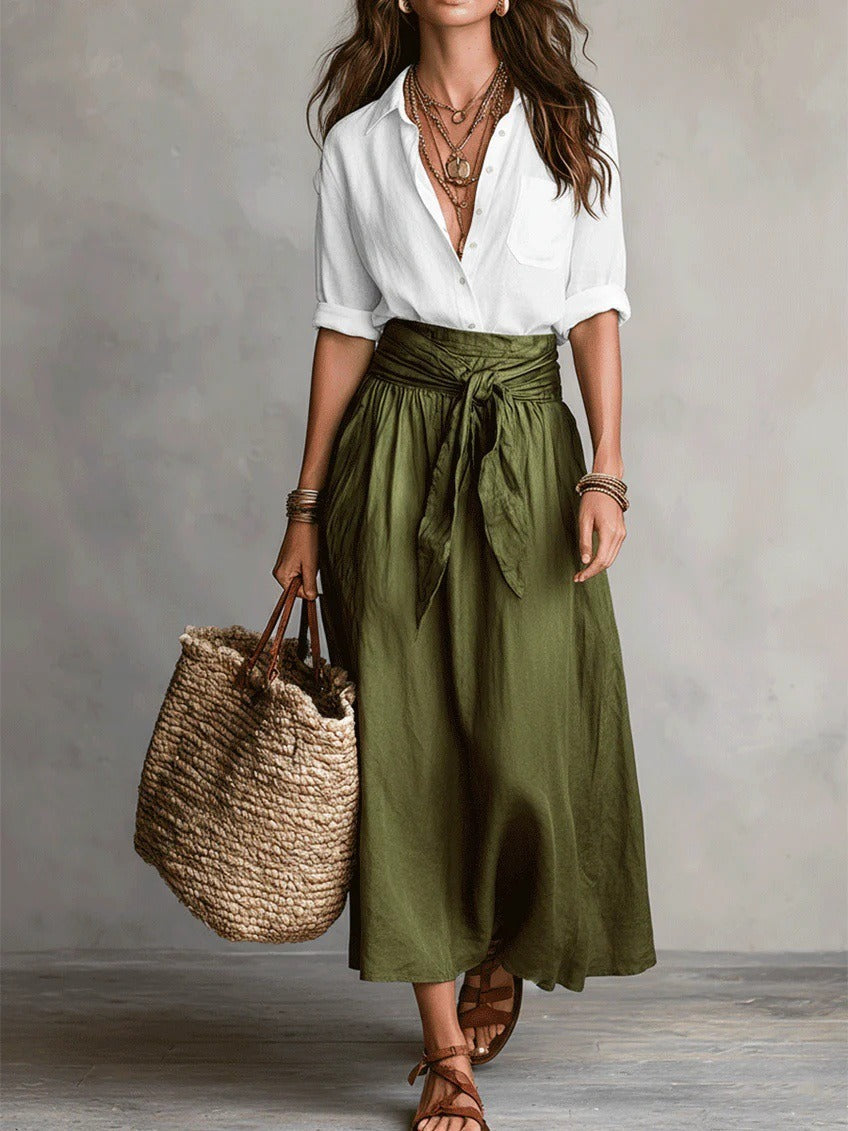 VERA | Elegante Midi Rok Set