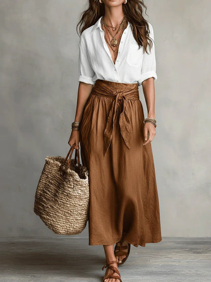 VERA | Elegante Midi Rok Set