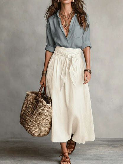VERA | Elegante Midi Rok Set