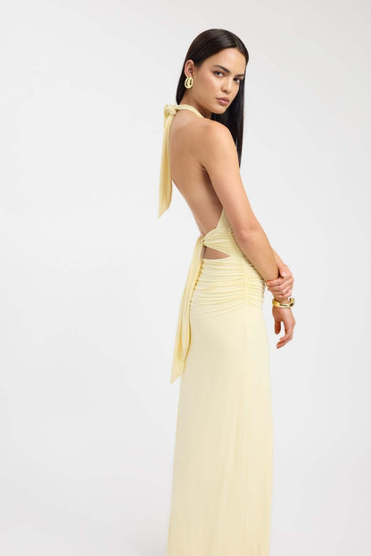 CARMEN | Maxi Jurk met Flatterende Taille