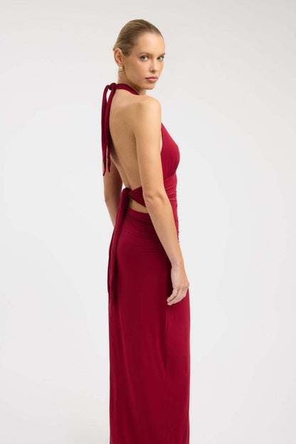 CARMEN | Maxi Jurk met Flatterende Taille