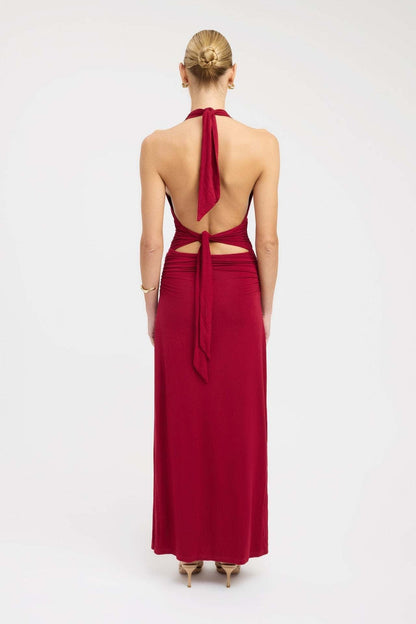 CARMEN | Maxi Jurk met Flatterende Taille