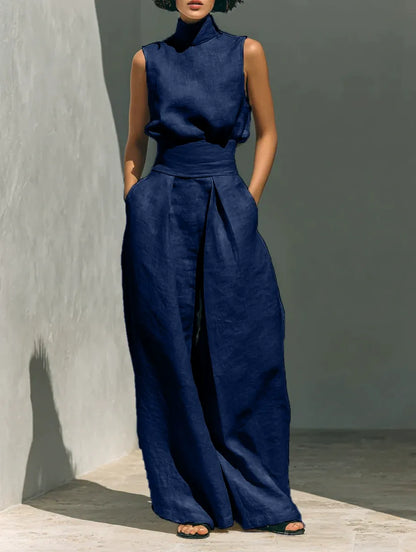 MARIA | Minimalistische Wide-Leg Set