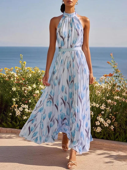 MARIT | Bloemen Maxi Jurk