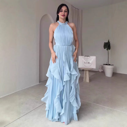 MILOU | High Neck Maxi Jurk