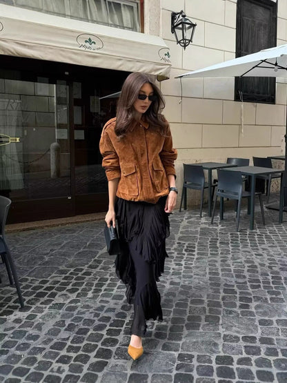 NADIA | Chique Suède Accentjas