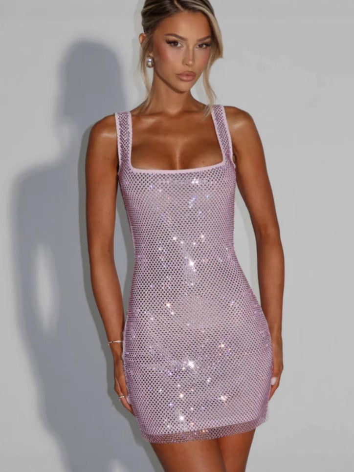 AURA | Sparkling Mini Jurk