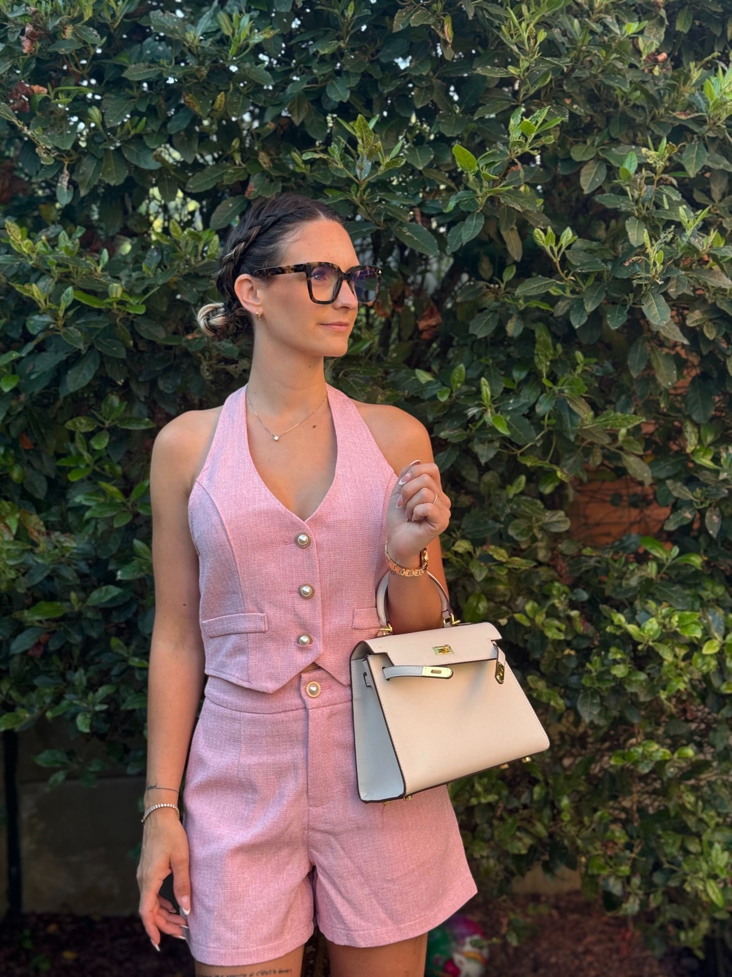 ESME | Two-Piece Set met Elegante Knopen