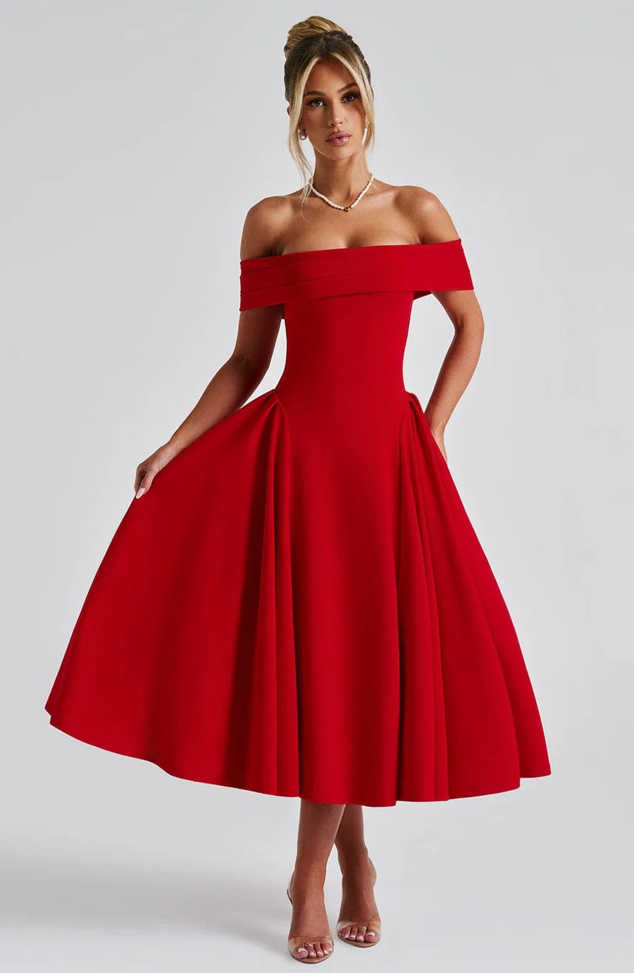 IMANI | Elegante Midi Jurk