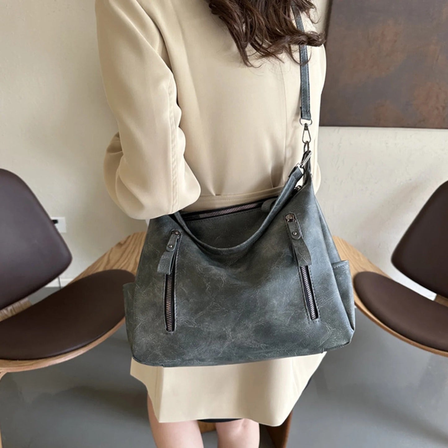 ELARA | Leren Crossbodytas