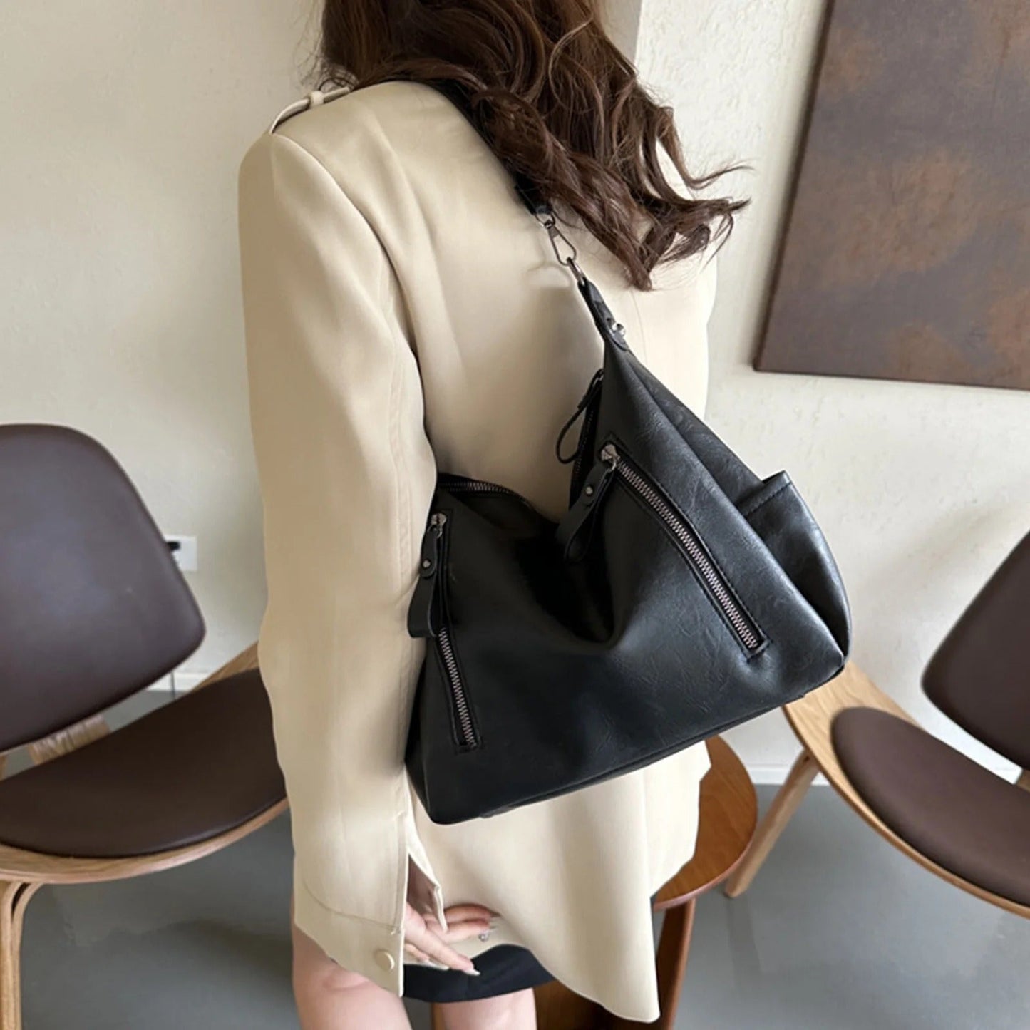 ELARA | Leren Crossbodytas