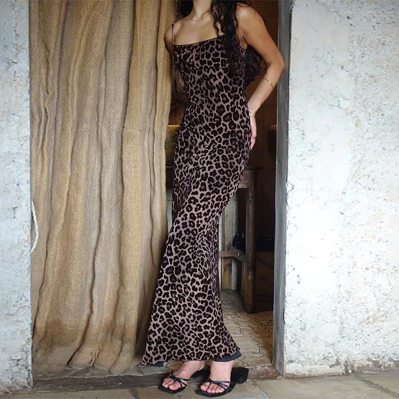 KAIA | Retro Polka Maxi-jurk