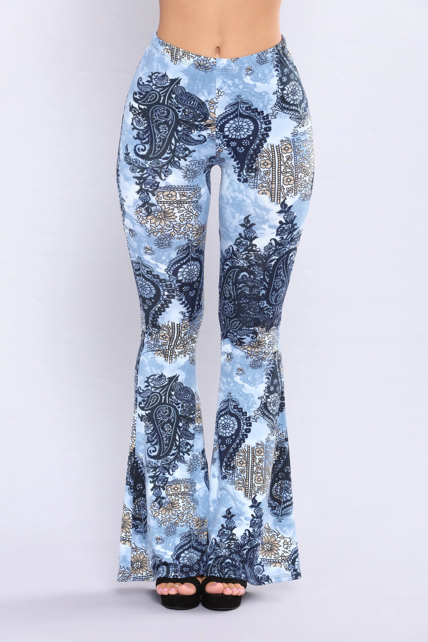 AGATHA | Sexy Uitlopende Stretch Pants