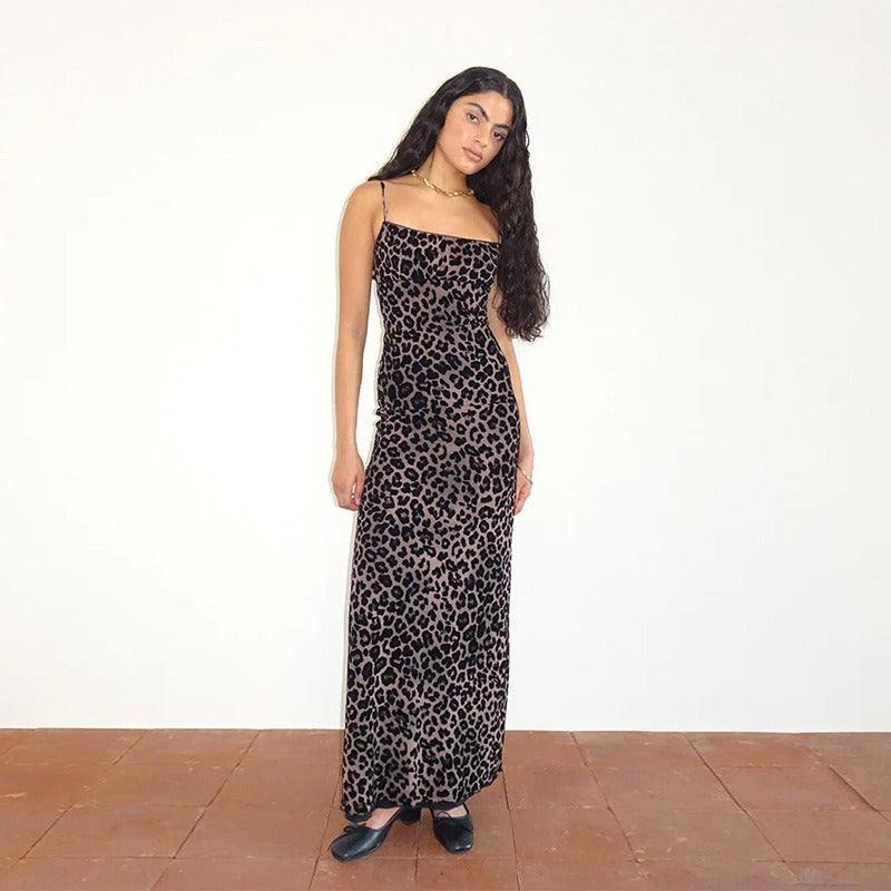 KAIA | Retro Polka Maxi-jurk