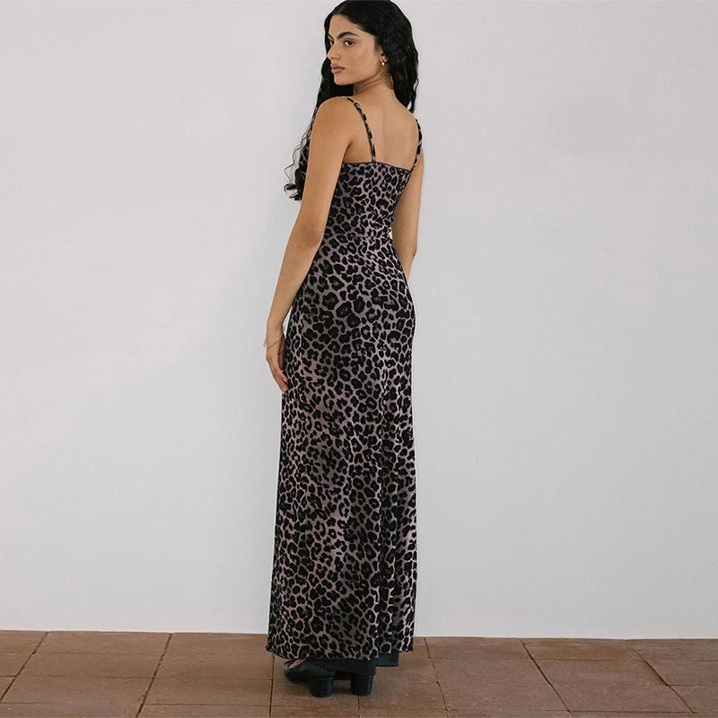 KAIA | Retro Polka Maxi-jurk