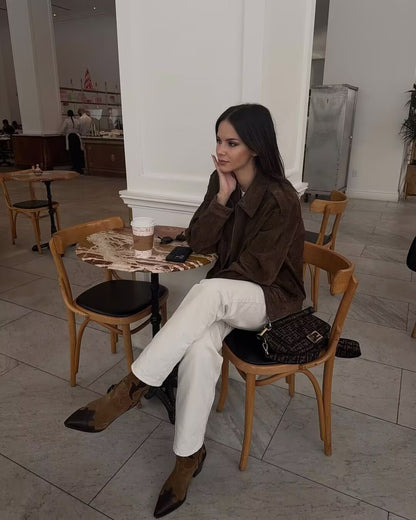 NADIA | Chique Suède Accentjas