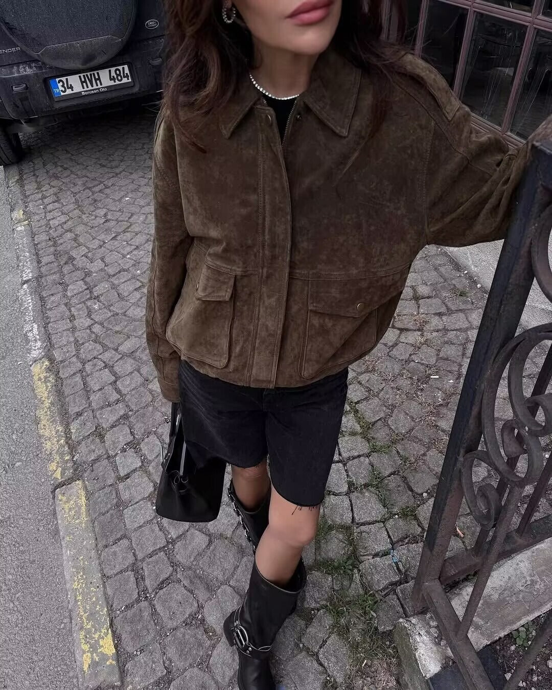 NADIA | Chique Suède Accentjas