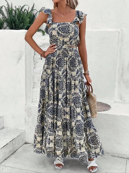 RUE | Boho-print Tweedelige Set