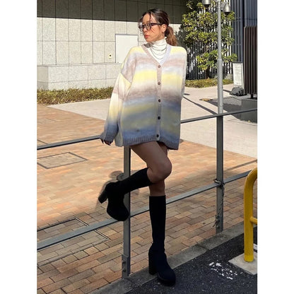 ZIAH | Chique Losvallend Gestreept Vest