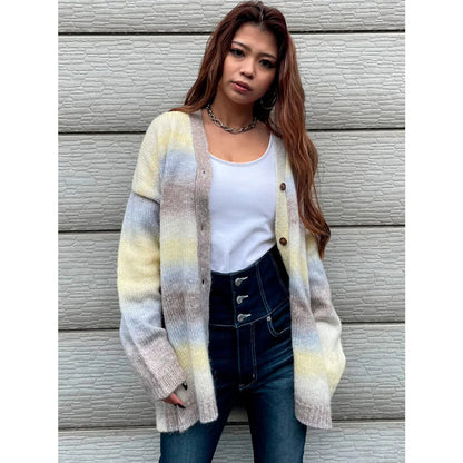 ZIAH | Chique Losvallend Gestreept Vest