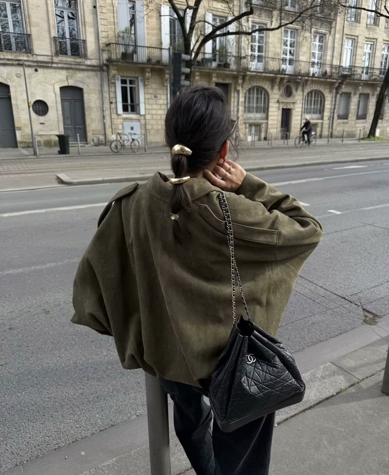 KAI | Vintage Kort Suède Jasje