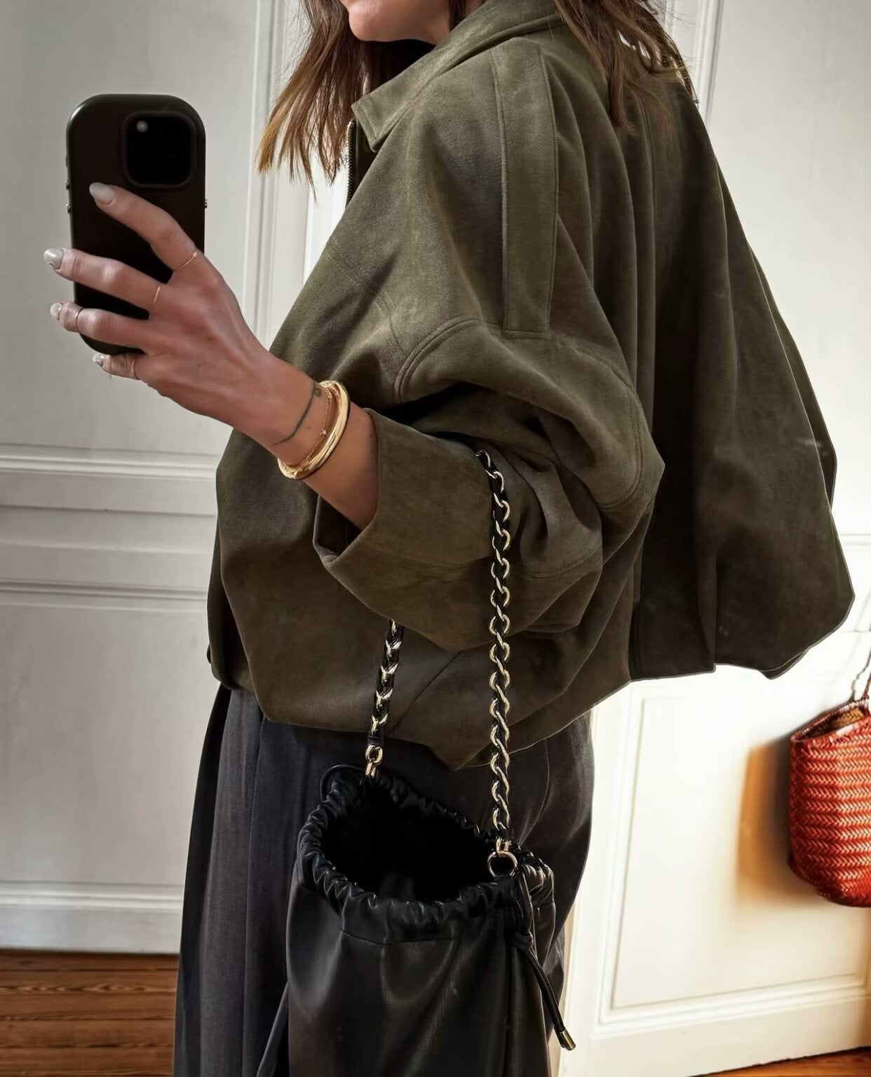 KAI | Vintage Kort Suède Jasje