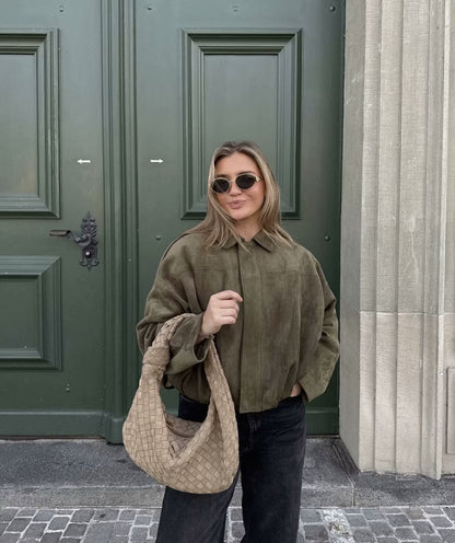 KAI | Vintage Kort Suède Jasje