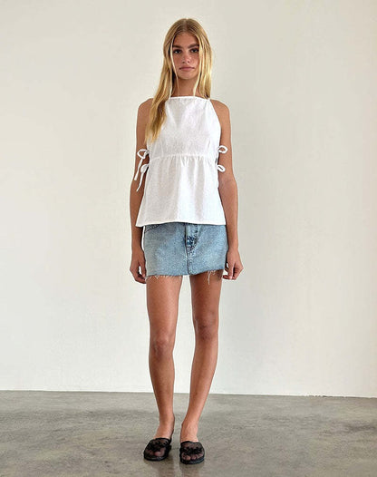 DEMI | Chique Mouwloze Top
