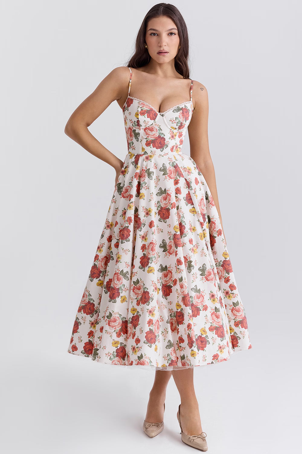 YLIANA | Midi Jurk