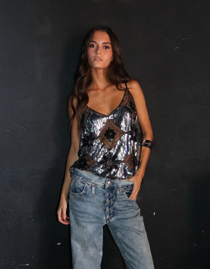 MARIT | Sprankelende top