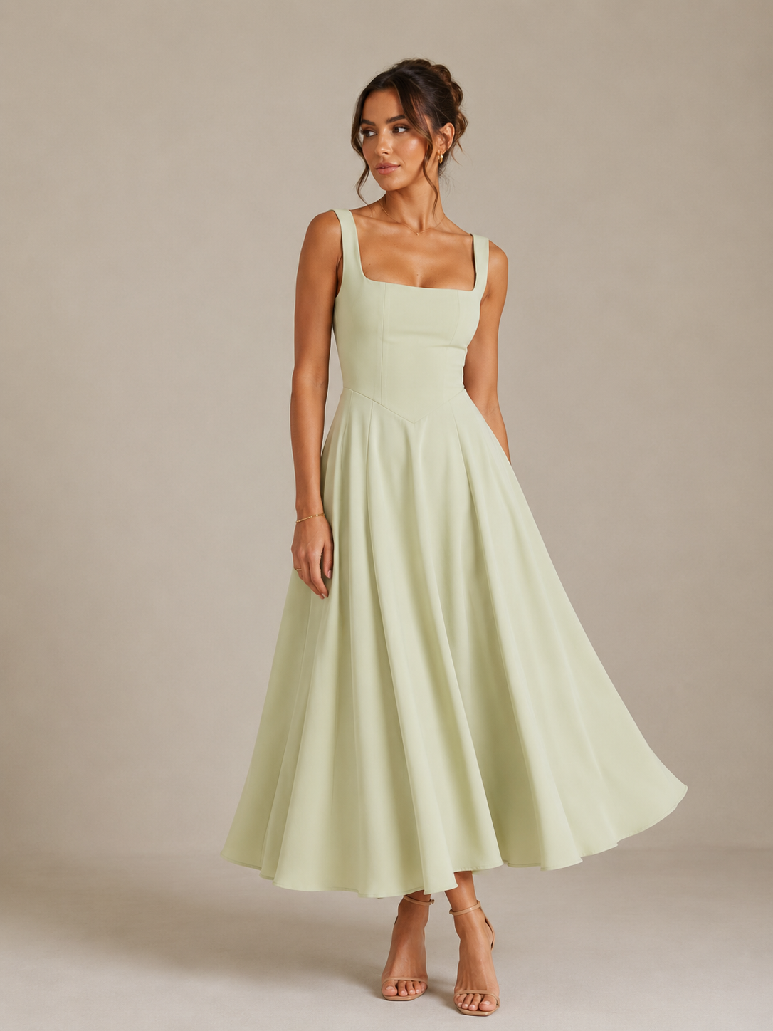 MELIS | Grace Midi Jurk
