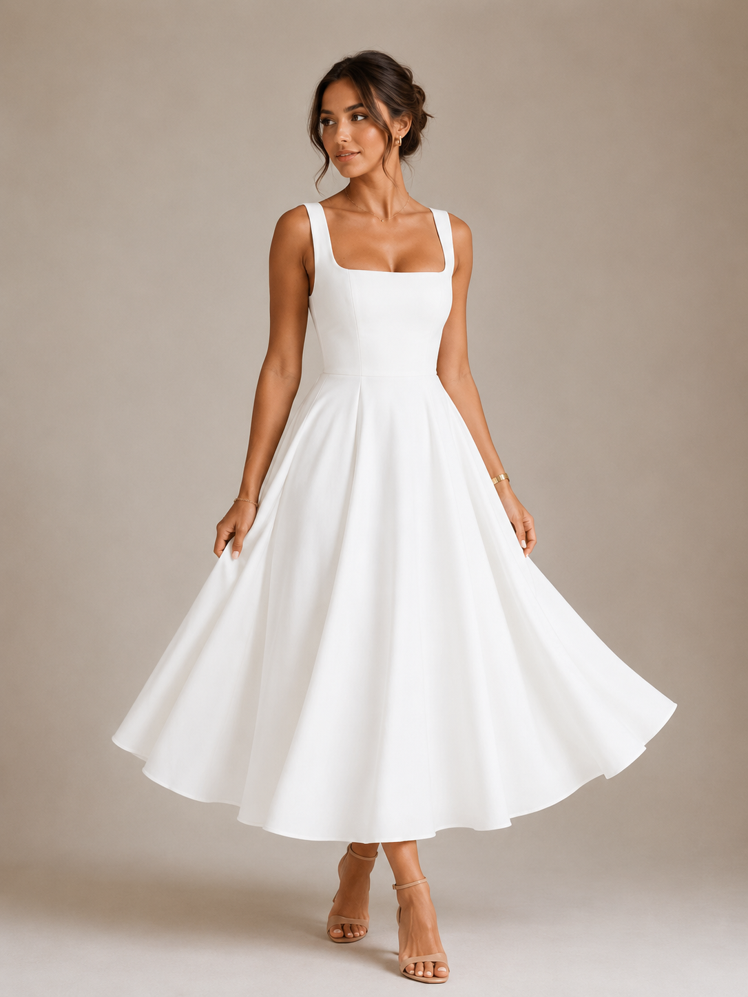 MELIS | Grace Midi Jurk