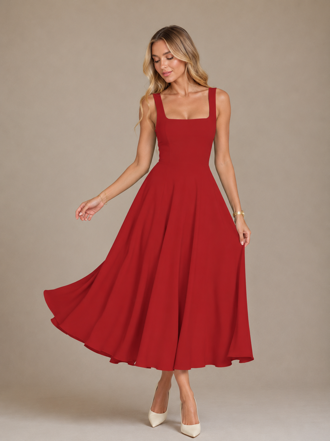 MELIS | Grace Midi Jurk