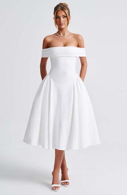 IMANI | Elegante Midi Jurk