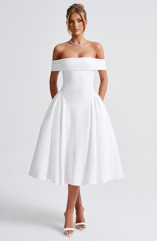 IMANI | Elegante Midi Jurk