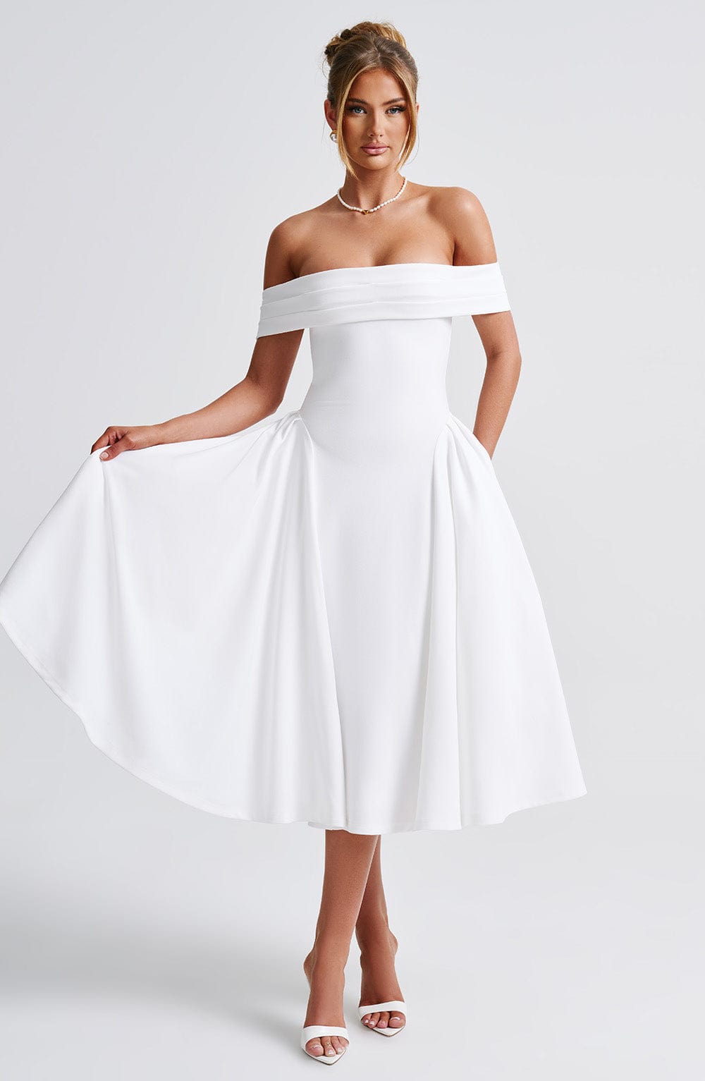 IMANI | Elegante Midi Jurk