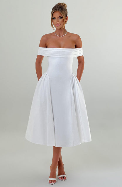 IMANI | Elegante Midi Jurk