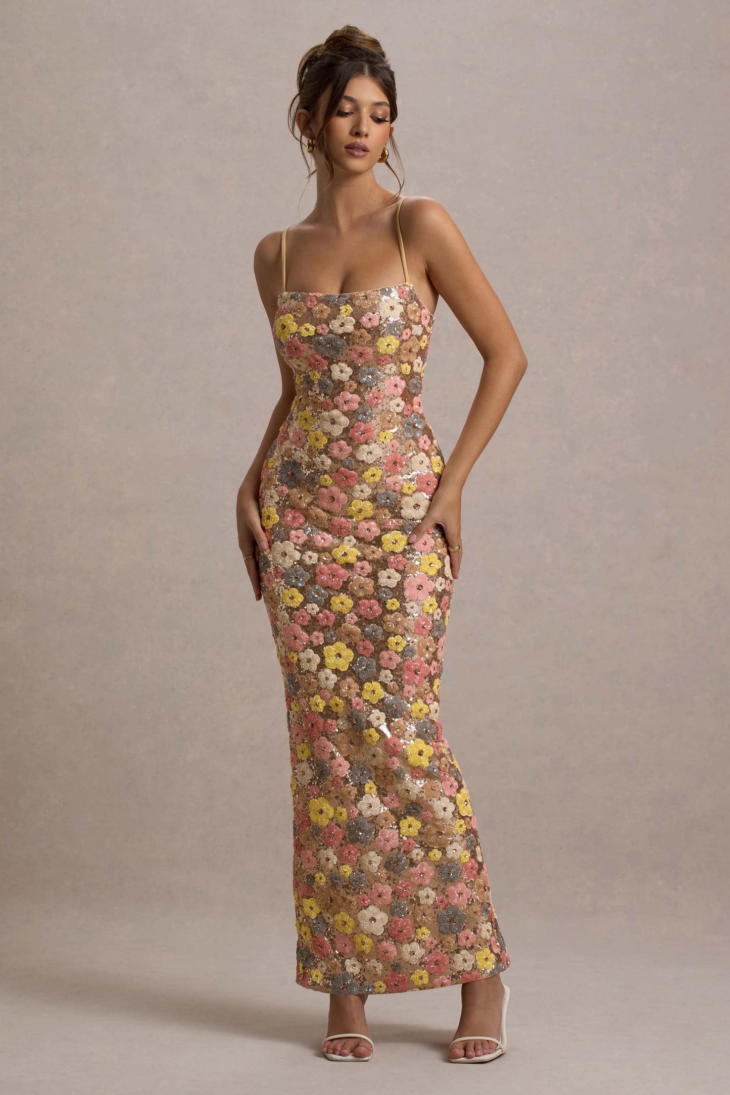 NAOMI | Maxi Dress met Bloemenprint