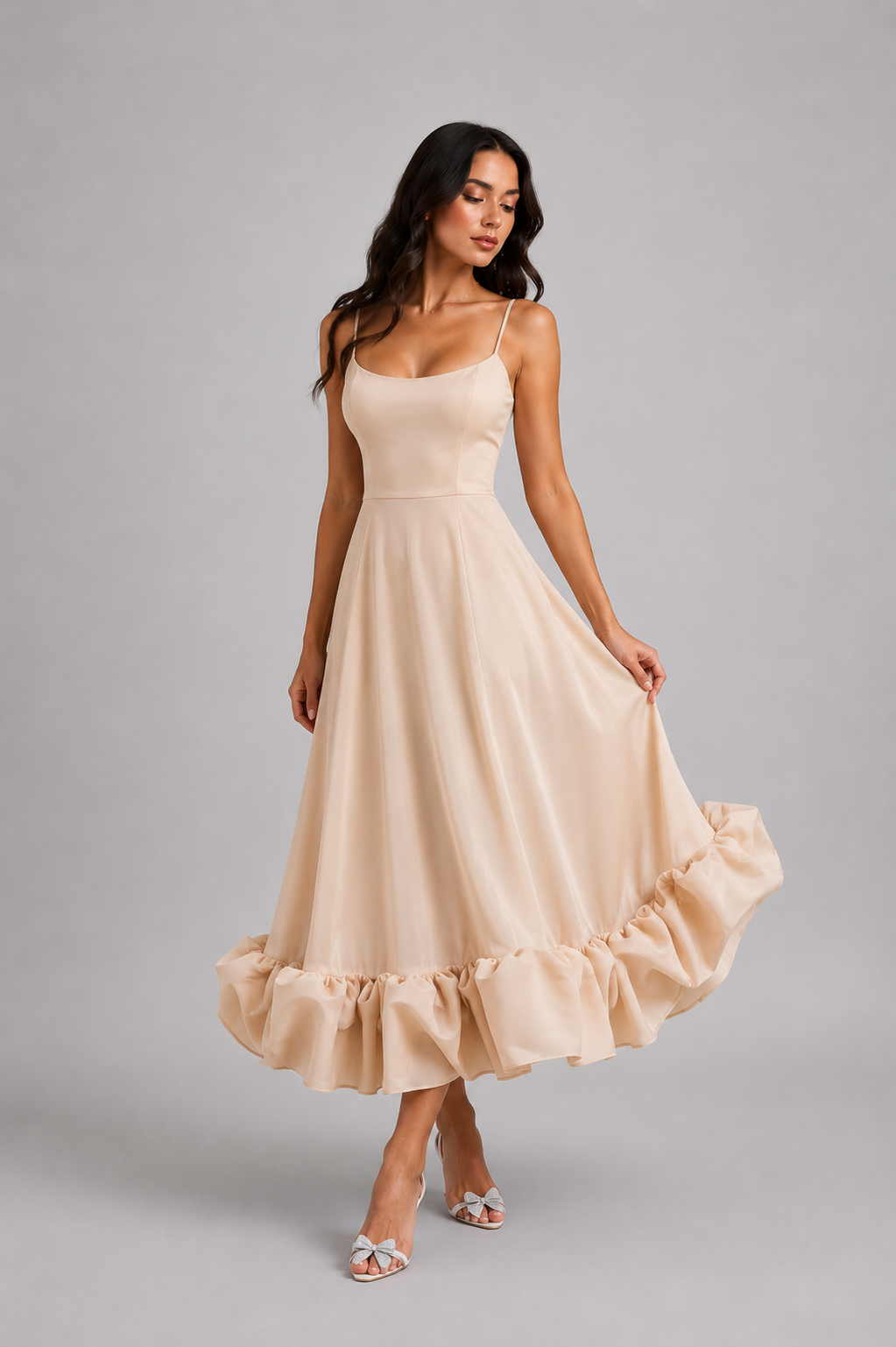 YASMIN | Fluwelen Maxi Jurk